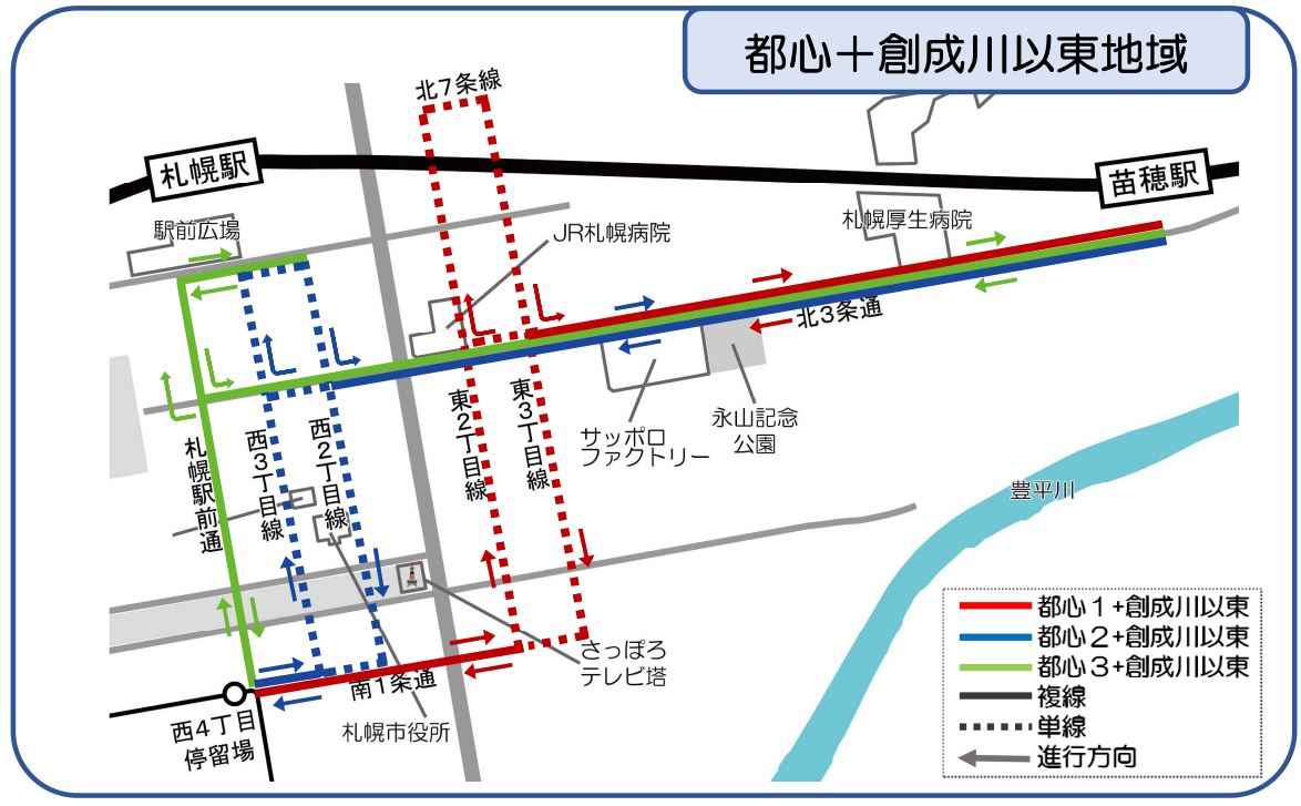 札幌市電延伸