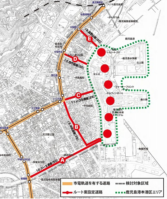 鹿児島市電延伸計画