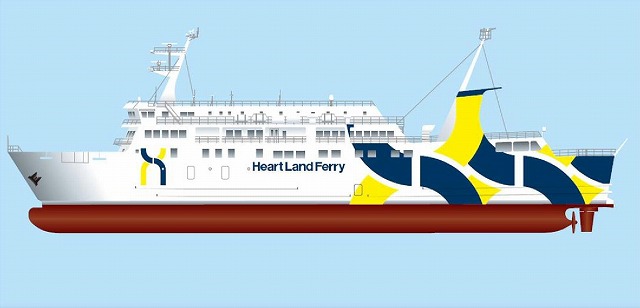 ハートランドフェリー新造船