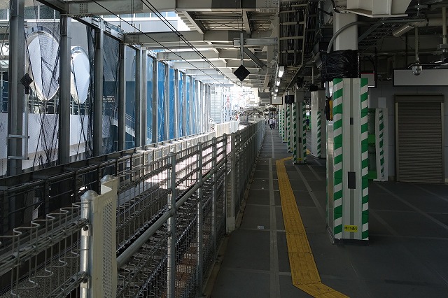 渋谷駅埼京線ホーム