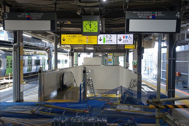 渋谷駅埼京線ホーム