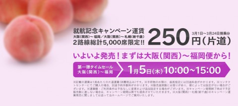 ピーチキャンペーン