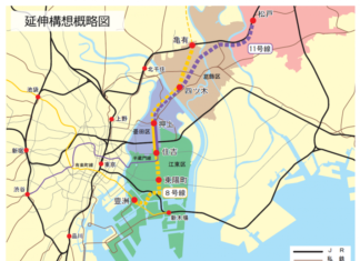 東京メトロ半蔵門線松戸延伸 半蔵門線松戸延伸