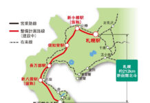 北海道新幹線札幌延伸 北海道新幹線路線図
