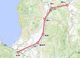 北海道新幹線旭川延伸 北海道新幹線旭川延伸