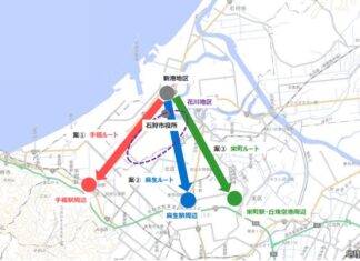 石狩市ロープウェイ 石狩市都市型ロープウェイ計画
