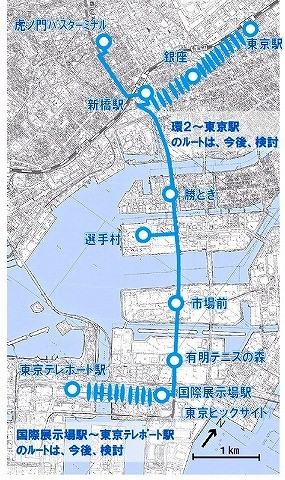 東京臨海副都心BRT