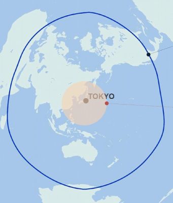 JALの新LCC飛行範囲