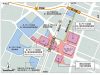 虎ノ門ヒルズ駅位置図