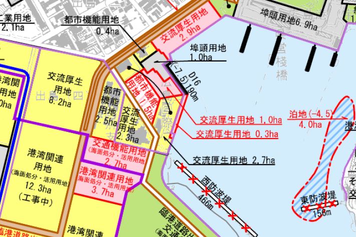 広島電鉄宇品線に延伸計画。広島港のウォーターフロントへ