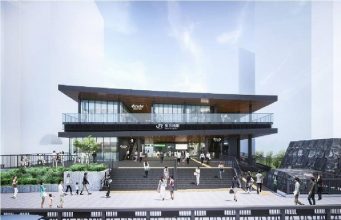 飯田橋新西口駅舎