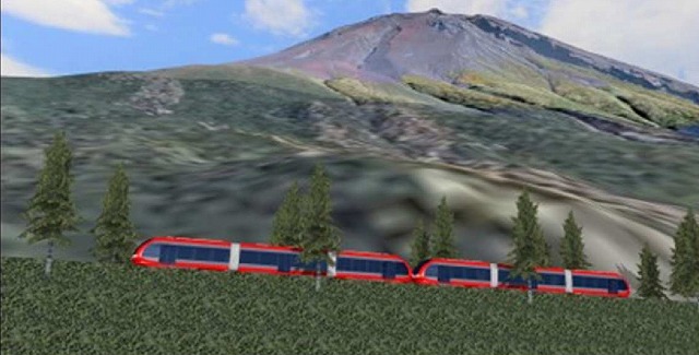 富士登山鉄道イメージ