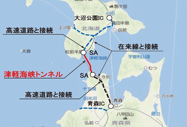 津軽海峡トンネル