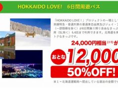 「HOKKAIDO LOVE! 6日間周遊パス」