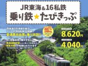 JR東海&16私鉄乗り鉄☆たびきっぷ