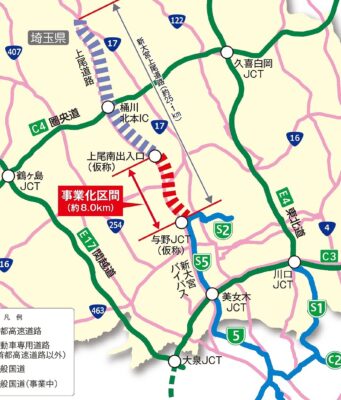 首都高「新大宮上尾道路」