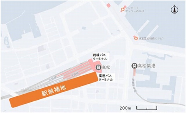 四国新幹線高松駅