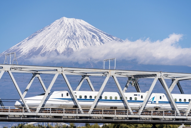 新幹線富士山