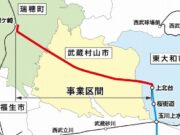 多摩都市モノレール延伸拡大図