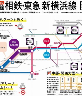 相鉄・東急新横浜線開業