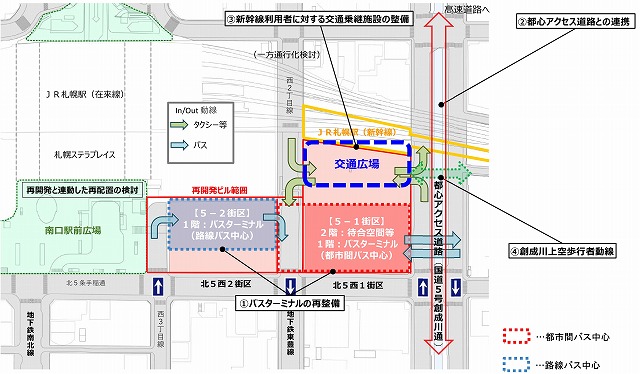 札幌駅前バスターミナル計画