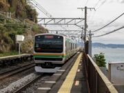 東海道線根府川駅