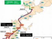 沖縄縦貫鉄道ルート図