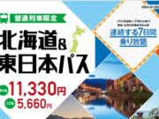 北海道東日本パス2024