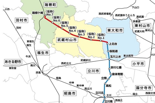 多摩モノレール箱根ヶ崎延伸