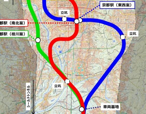 北陸新幹線延伸、桂川案で決着へ。工期26年、「敦賀終着」長期化も 北陸新幹線新大阪延伸ルート