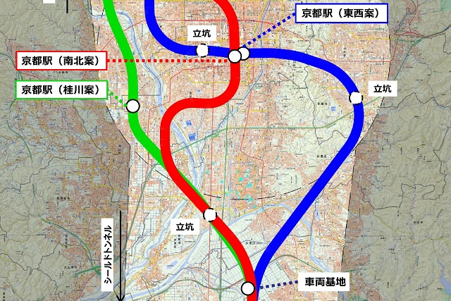 北陸新幹線新大阪延伸ルート