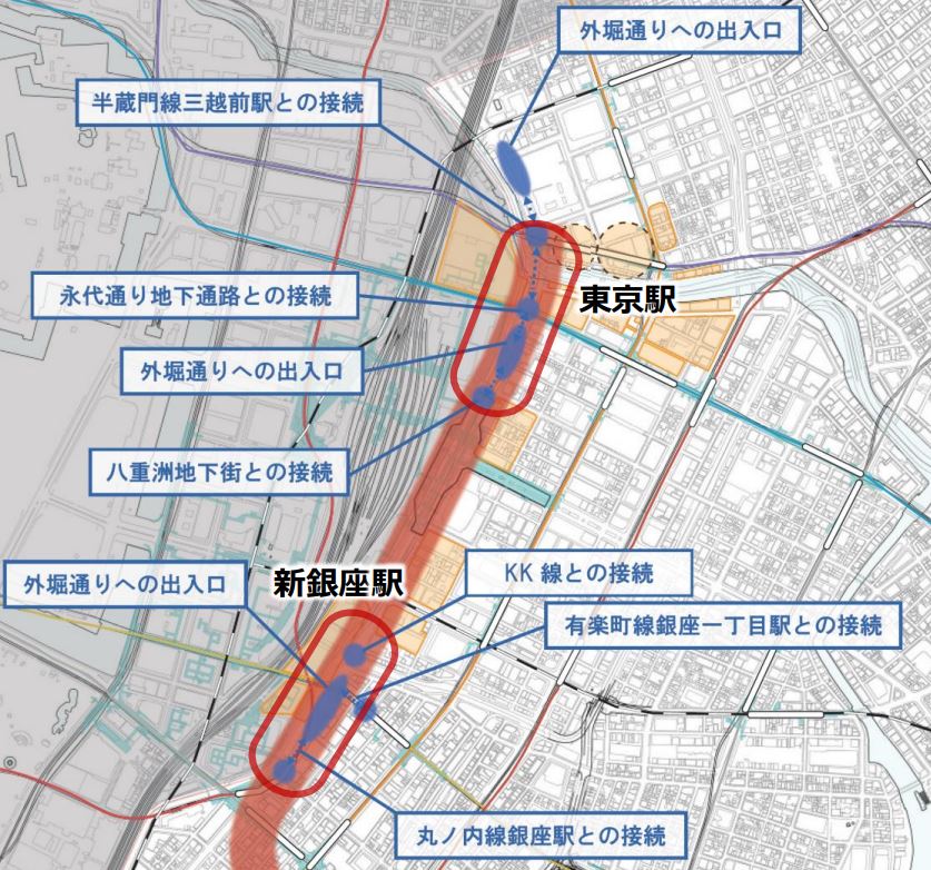 臨海地下鉄駅位置