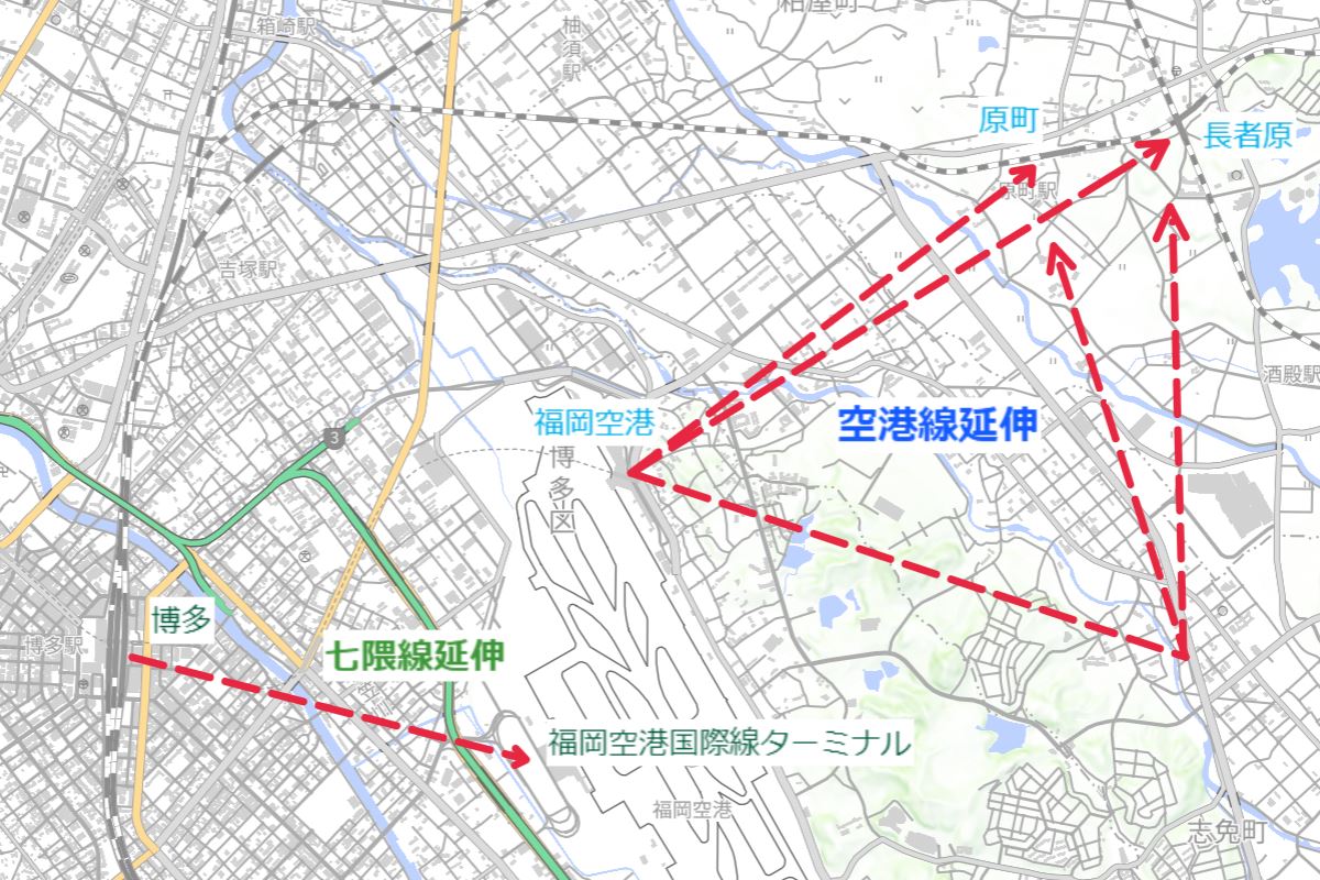 福岡地下鉄延伸計画