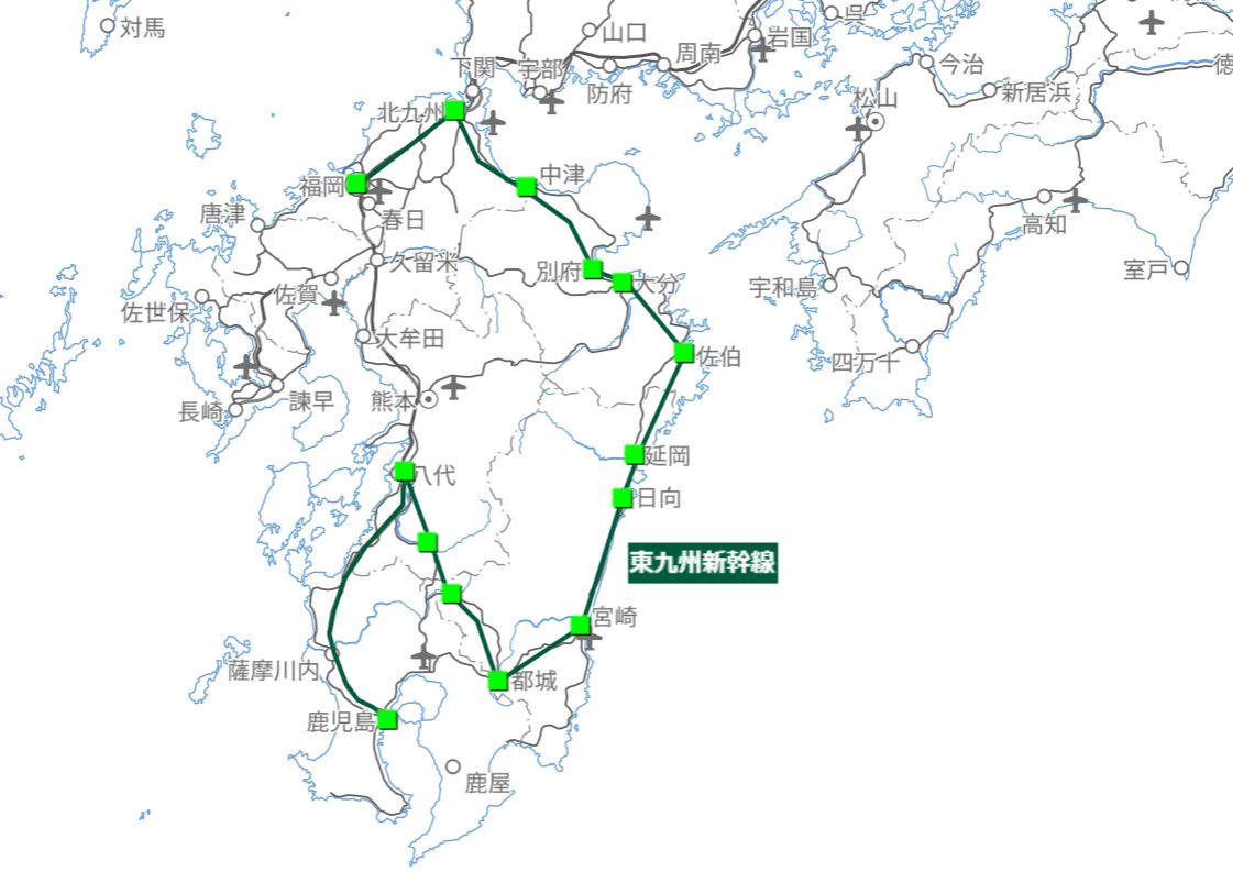 東九州新幹線新八代ルート