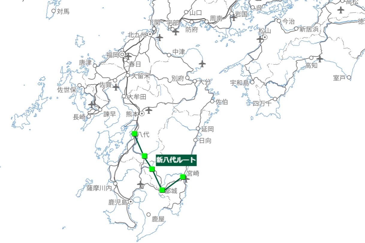 東九州新幹線新八代ルート