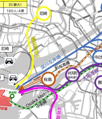 万博バス運行計画