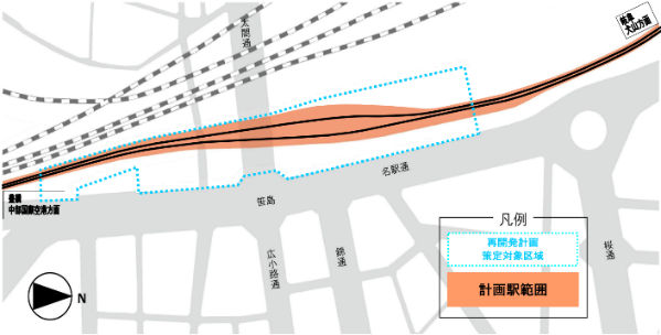 名鉄名古屋駅移設
