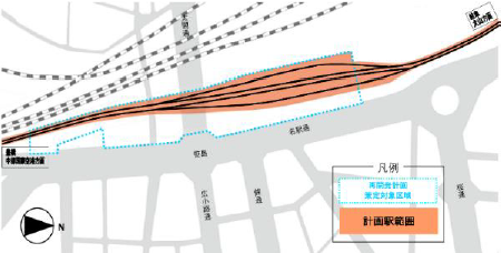 名鉄名古屋駅移設