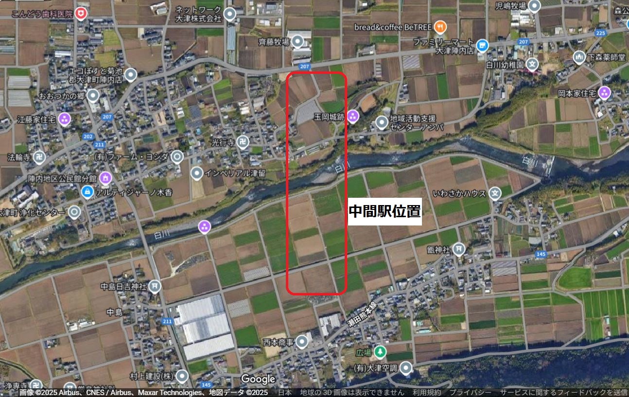 熊本空港アクセス鉄道中間駅