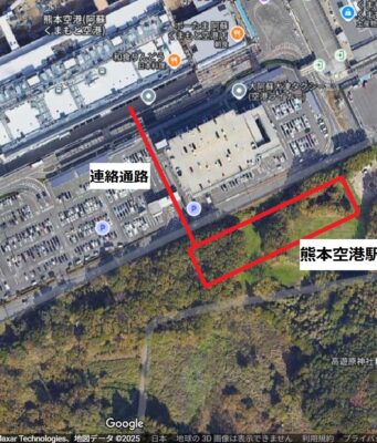 熊本空港予想位置