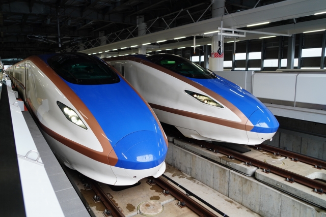 北陸新幹線敦賀駅e7系