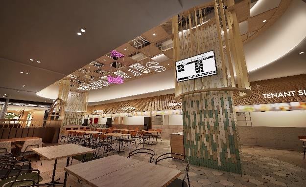 羽田空港フードコート「Sora Chika」