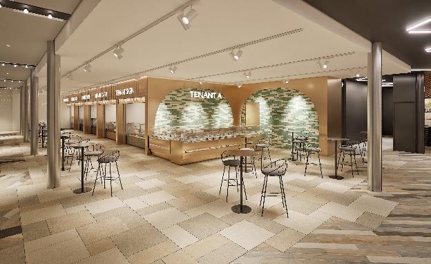 羽田空港フードコート「Sora Chika」