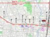 宇都宮LRT西側延伸路線図