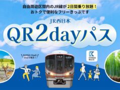JR西日本QR2dayパス