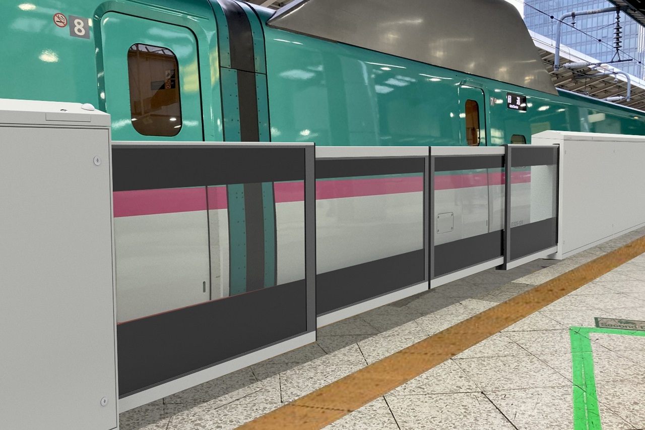 東京駅ホームドア