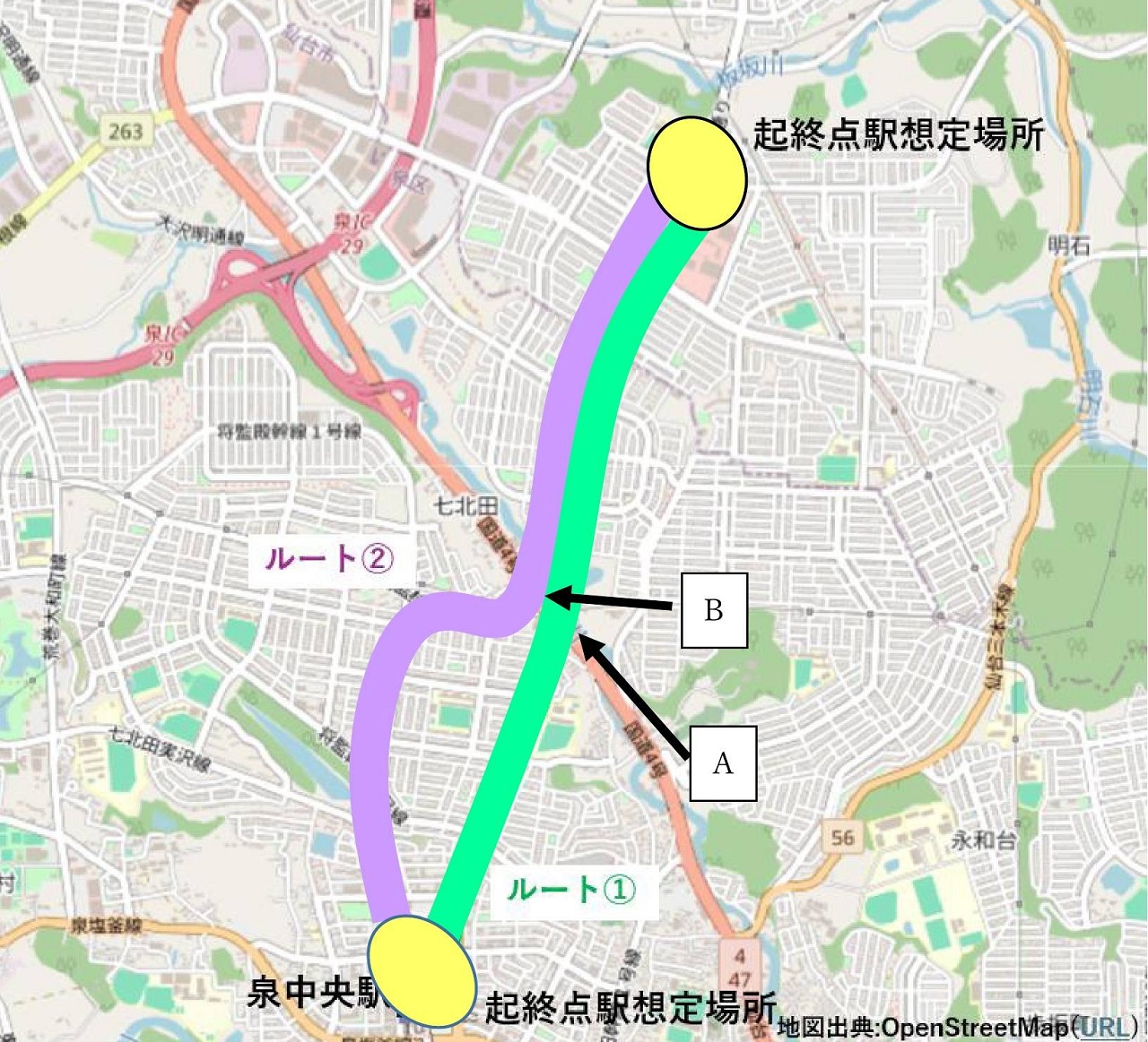 富谷市都市型ロープウェイ「Zipper」