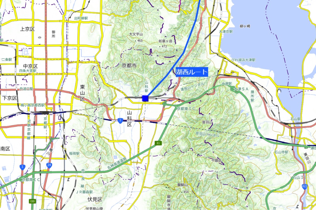 北陸新幹線山科駅案