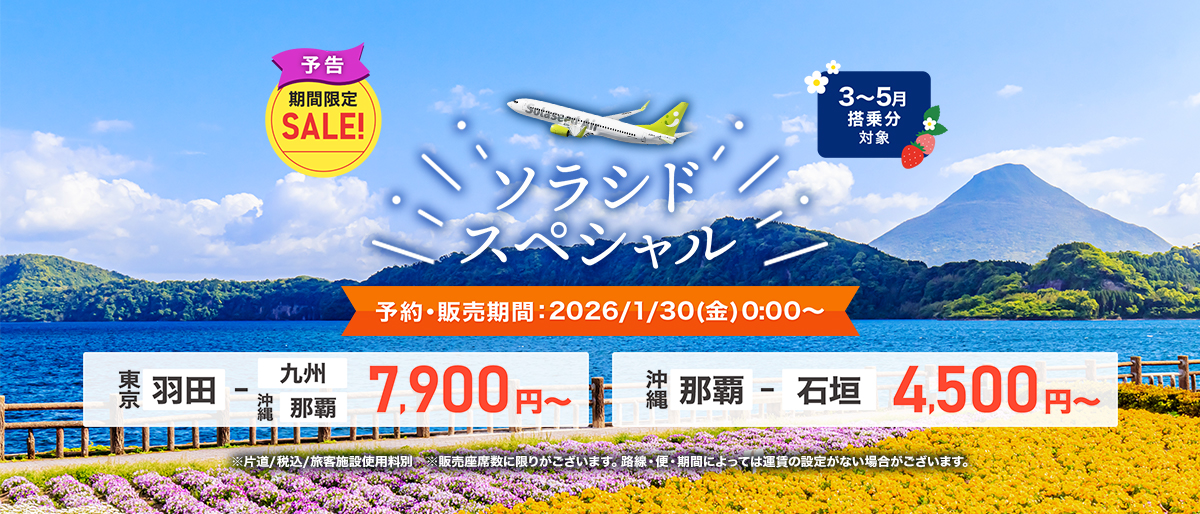 ソラシドエアセール