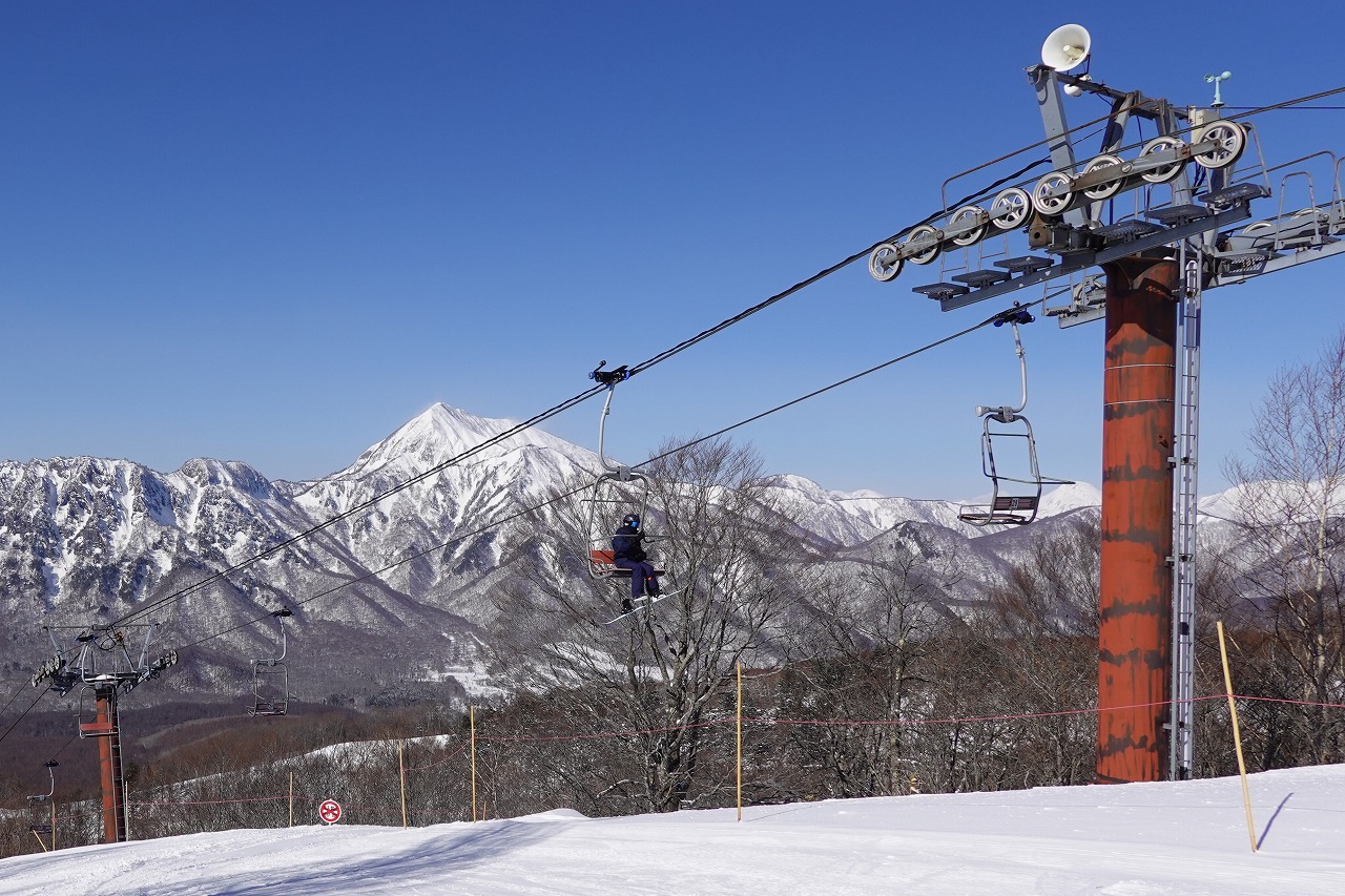 戸隠スキー場リフト